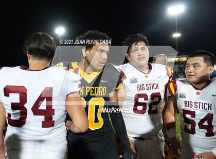 Thumbnail 2 in Roosevelt @ San Pedro (CIF LA City Section,Open Division Quarterfinal Playoff) photogallery.