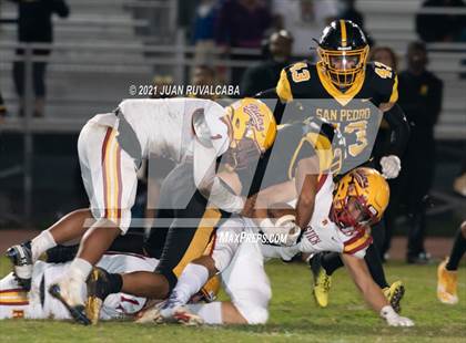Thumbnail 3 in Roosevelt @ San Pedro (CIF LA City Section,Open Division Quarterfinal Playoff) photogallery.