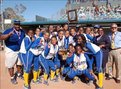 Thumbnail 3 in Lincoln vs. Crenshaw (CIF LA City Section Invitational) photogallery.