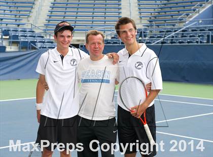 Thumbnail 1 in NYSPHSAA Tennis Championships (Day 3) photogallery.