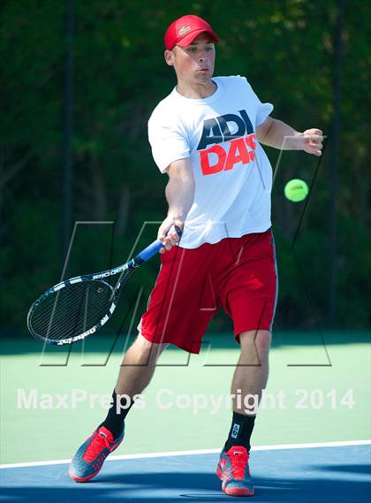 Thumbnail 3 in NYSPHSAA Tennis Championships (Day 3) photogallery.