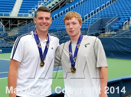 Thumbnail 1 in NYSPHSAA Tennis Championships (Day 3) photogallery.