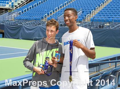 Thumbnail 1 in NYSPHSAA Tennis Championships (Day 3) photogallery.