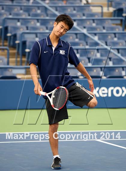 Thumbnail 3 in NYSPHSAA Tennis Championships (Day 3) photogallery.