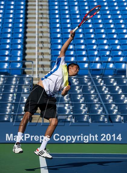 Thumbnail 3 in NYSPHSAA Tennis Championships (Day 3) photogallery.