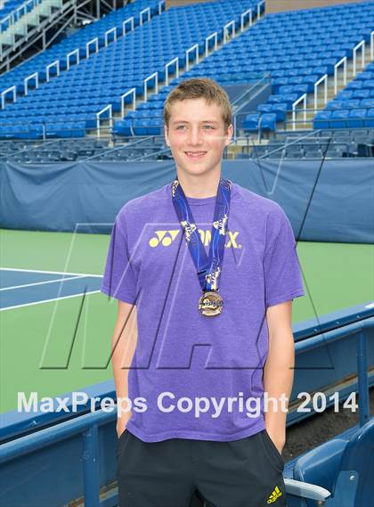 Thumbnail 2 in NYSPHSAA Tennis Championships (Day 3) photogallery.