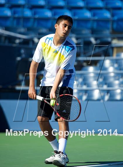 Thumbnail 3 in NYSPHSAA Tennis Championships (Day 3) photogallery.