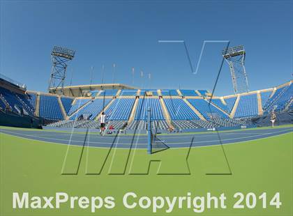 Thumbnail 2 in NYSPHSAA Tennis Championships (Day 3) photogallery.