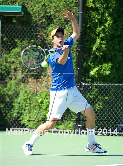 Thumbnail 1 in NYSPHSAA Tennis Championships (Day 3) photogallery.