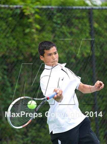 Thumbnail 3 in NYSPHSAA Tennis Championships (Day 3) photogallery.