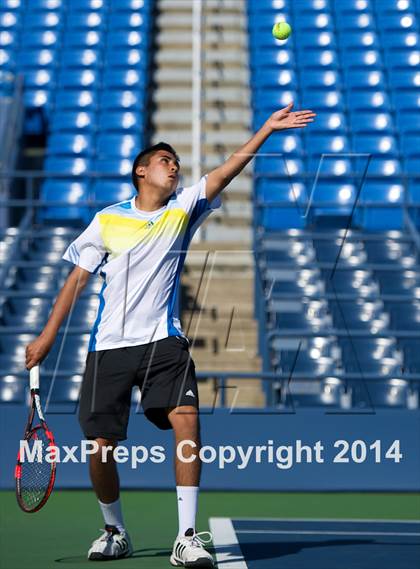 Thumbnail 3 in NYSPHSAA Tennis Championships (Day 3) photogallery.