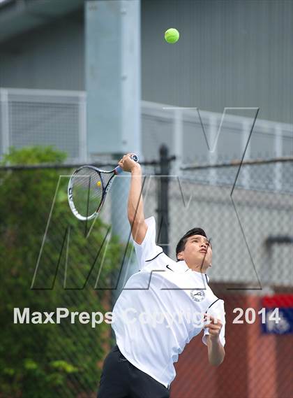 Thumbnail 2 in NYSPHSAA Tennis Championships (Day 3) photogallery.