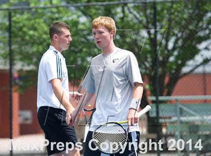 Thumbnail 1 in NYSPHSAA Tennis Championships (Day 3) photogallery.