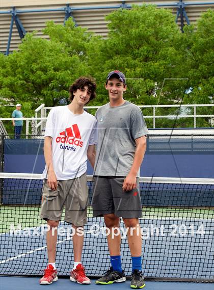 Thumbnail 3 in NYSPHSAA Tennis Championships (Day 3) photogallery.