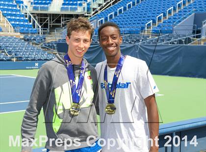 Thumbnail 3 in NYSPHSAA Tennis Championships (Day 3) photogallery.