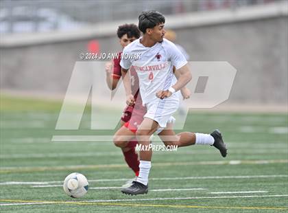 Thumbnail 3 in Duncanville vs. Cypress Woods (UIL 6A Regional Final) photogallery.