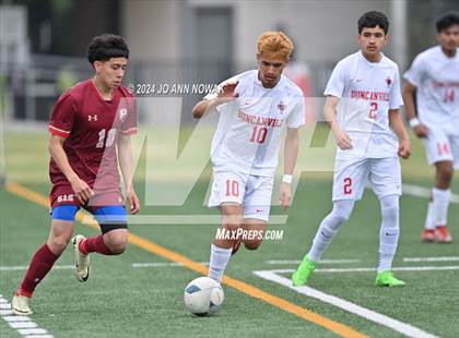 Thumbnail 2 in Duncanville vs. Cypress Woods (UIL 6A Regional Final) photogallery.