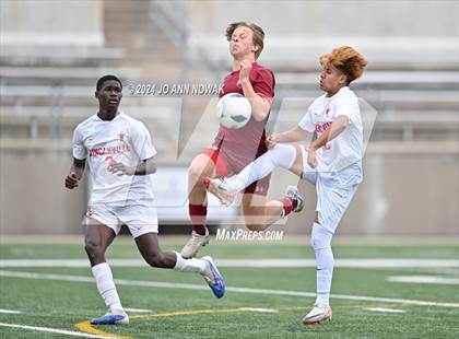 Thumbnail 2 in Duncanville vs. Cypress Woods (UIL 6A Regional Final) photogallery.