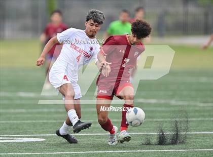 Thumbnail 2 in Duncanville vs. Cypress Woods (UIL 6A Regional Final) photogallery.
