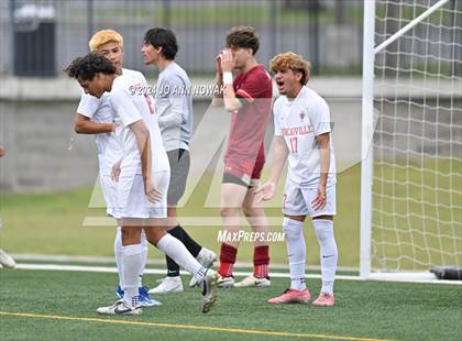 Thumbnail 2 in Duncanville vs. Cypress Woods (UIL 6A Regional Final) photogallery.