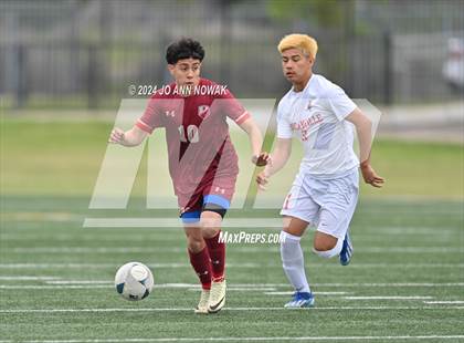 Thumbnail 3 in Duncanville vs. Cypress Woods (UIL 6A Regional Final) photogallery.