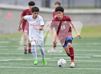 Thumbnail 3 in Duncanville vs. Cypress Woods (UIL 6A Regional Final) photogallery.