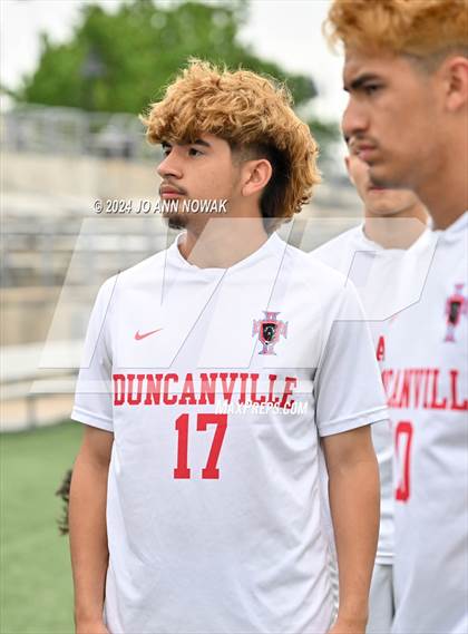 Thumbnail 1 in Duncanville vs. Cypress Woods (UIL 6A Regional Final) photogallery.