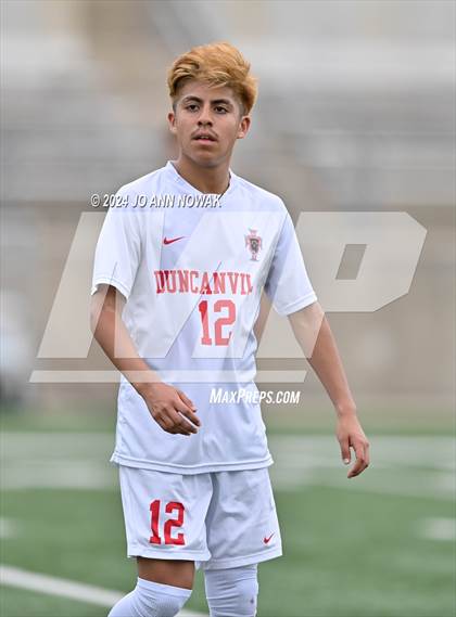 Thumbnail 3 in Duncanville vs. Cypress Woods (UIL 6A Regional Final) photogallery.