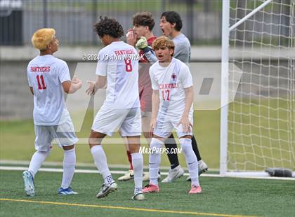 Thumbnail 1 in Duncanville vs. Cypress Woods (UIL 6A Regional Final) photogallery.