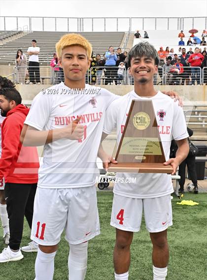 Thumbnail 3 in Duncanville vs. Cypress Woods (UIL 6A Regional Final) photogallery.