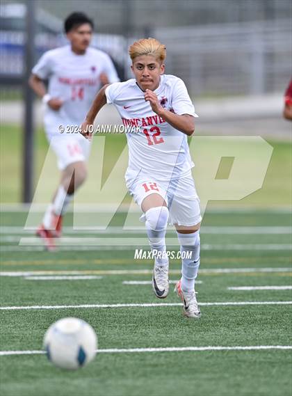 Thumbnail 2 in Duncanville vs. Cypress Woods (UIL 6A Regional Final) photogallery.