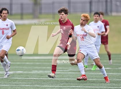 Thumbnail 1 in Duncanville vs. Cypress Woods (UIL 6A Regional Final) photogallery.