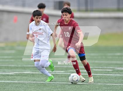 Thumbnail 1 in Duncanville vs. Cypress Woods (UIL 6A Regional Final) photogallery.