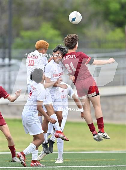 Thumbnail 1 in Duncanville vs. Cypress Woods (UIL 6A Regional Final) photogallery.