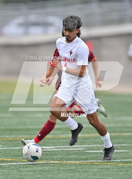 Thumbnail 1 in Duncanville vs. Cypress Woods (UIL 6A Regional Final) photogallery.