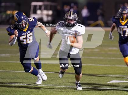 Thumbnail 1 in Lebanon vs. Mooresville (IHSAA 4A Sectional First Round) photogallery.