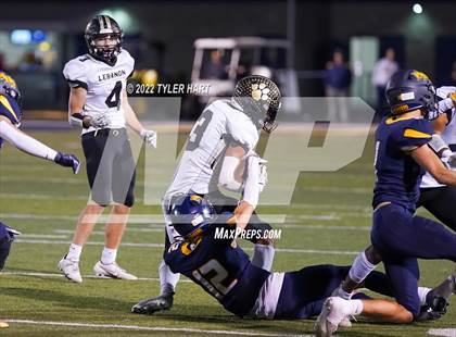 Thumbnail 3 in Lebanon vs. Mooresville (IHSAA 4A Sectional First Round) photogallery.