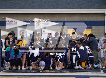 Thumbnail 2 in Lebanon vs. Mooresville (IHSAA 4A Sectional First Round) photogallery.