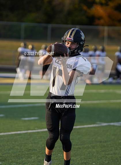 Thumbnail 3 in Lebanon vs. Mooresville (IHSAA 4A Sectional First Round) photogallery.