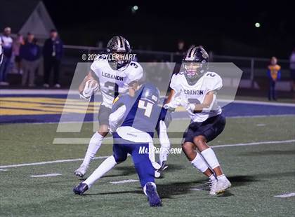 Thumbnail 3 in Lebanon vs. Mooresville (IHSAA 4A Sectional First Round) photogallery.