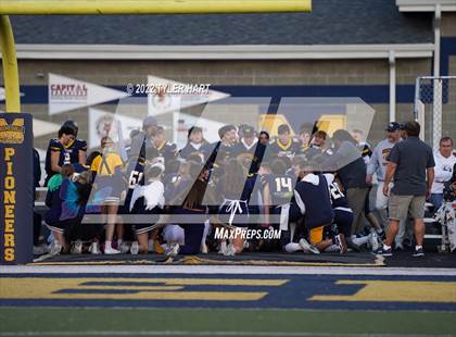 Thumbnail 3 in Lebanon vs. Mooresville (IHSAA 4A Sectional First Round) photogallery.
