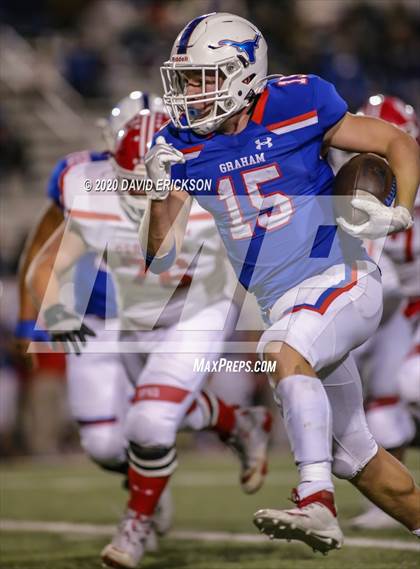 Thumbnail 1 in Graham vs Perryton (UIL 4A Area Playoff) photogallery.