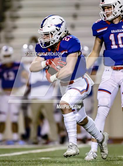Thumbnail 3 in Graham vs Perryton (UIL 4A Area Playoff) photogallery.