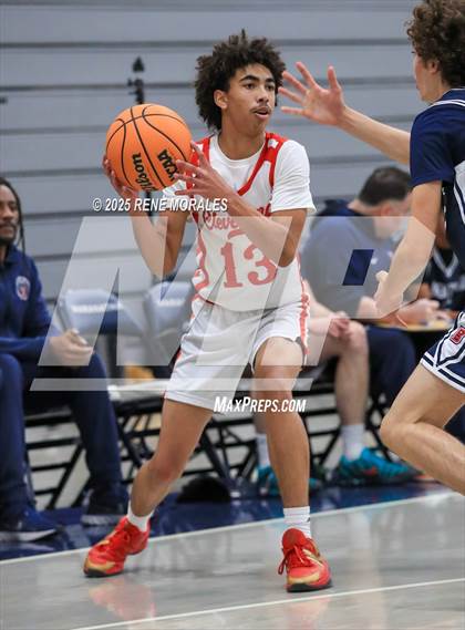 Thumbnail 3 in Brentwood School vs Cleveland (Crown City Round Ball Classic) photogallery.