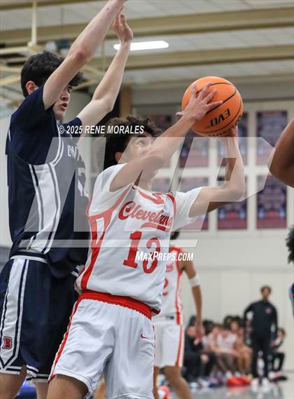 Thumbnail 3 in Brentwood School vs Cleveland (Crown City Round Ball Classic) photogallery.