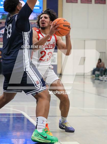 Thumbnail 1 in Brentwood School vs Cleveland (Crown City Round Ball Classic) photogallery.