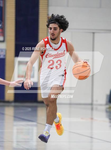 Thumbnail 1 in Brentwood School vs Cleveland (Crown City Round Ball Classic) photogallery.