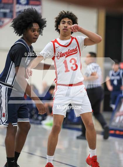 Thumbnail 1 in Brentwood School vs Cleveland (Crown City Round Ball Classic) photogallery.