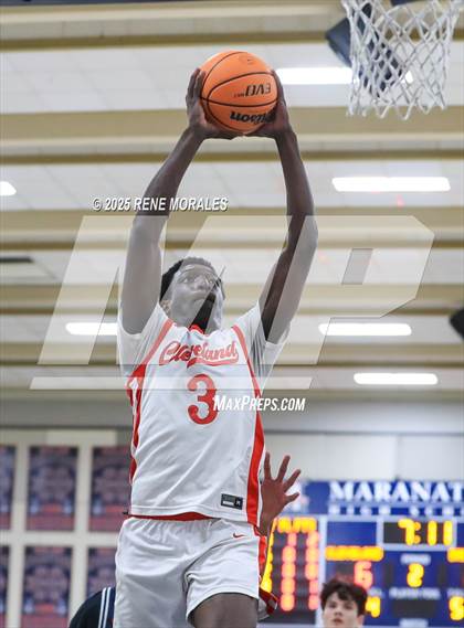 Thumbnail 3 in Brentwood School vs Cleveland (Crown City Round Ball Classic) photogallery.