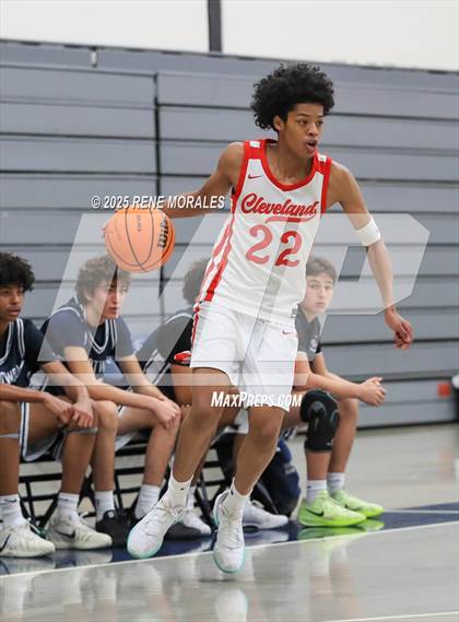 Thumbnail 2 in Brentwood School vs Cleveland (Crown City Round Ball Classic) photogallery.